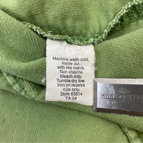 J.CREW Corduroy Pearl Snap Button Up Green Vintage Y2K Shirt Top - Picture 10 of 10